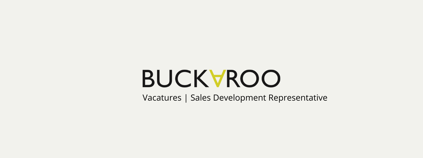 Sales Development Representative