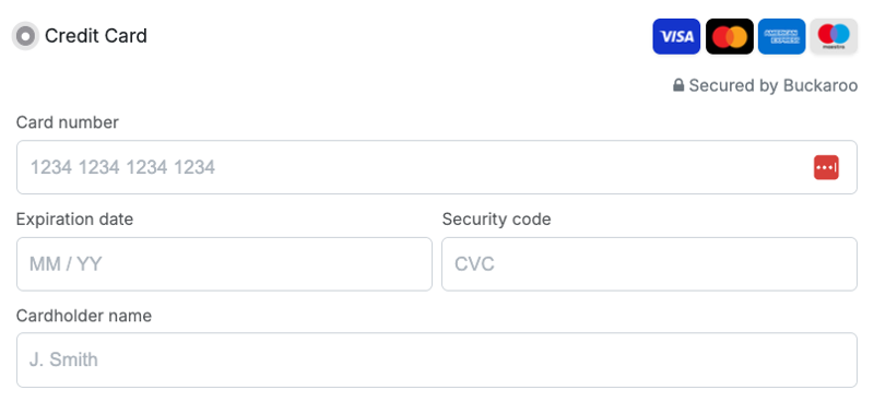 Odoo Creditcards