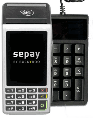 Vaste pinautomaat van SEPAY | Buckaroo - Voordelig - Goedkoop - Fashion | Kledingzaken