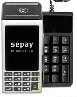 Mobiele pinautomaat van SEPAY | Buckaroo - Voordelig - Goedkoop - Bakker