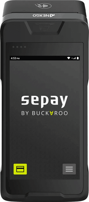 SEPAY Smart Plus - De alleskunner - Mobiele pinautomaat | Buckaroo