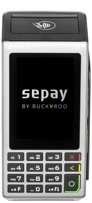 SEPAY Buckaroo Mobiel 4G Vrijstaand