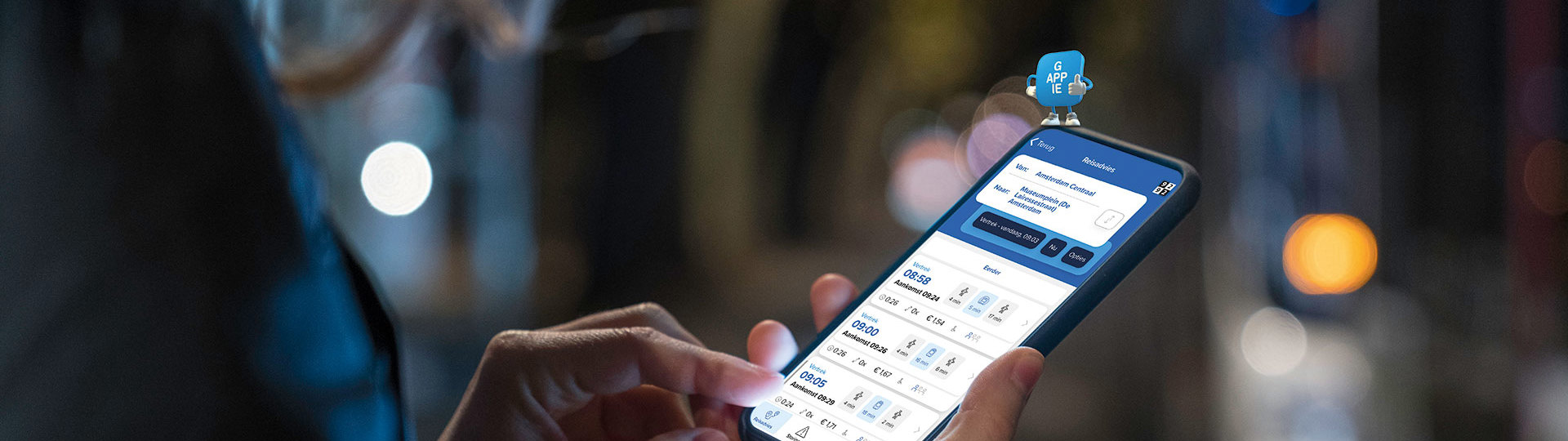 Reisplanner App